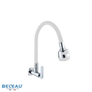 Llave de cocina pared Seine blanca