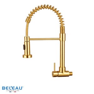 Llave de cocina para pared Versalles dorado