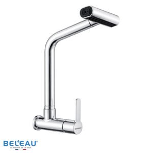 Llave de cocina para pared Briva cromo
