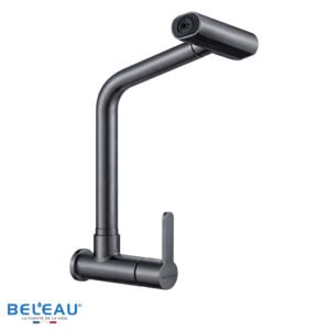 Llave de cocina para pared Briva gun metal