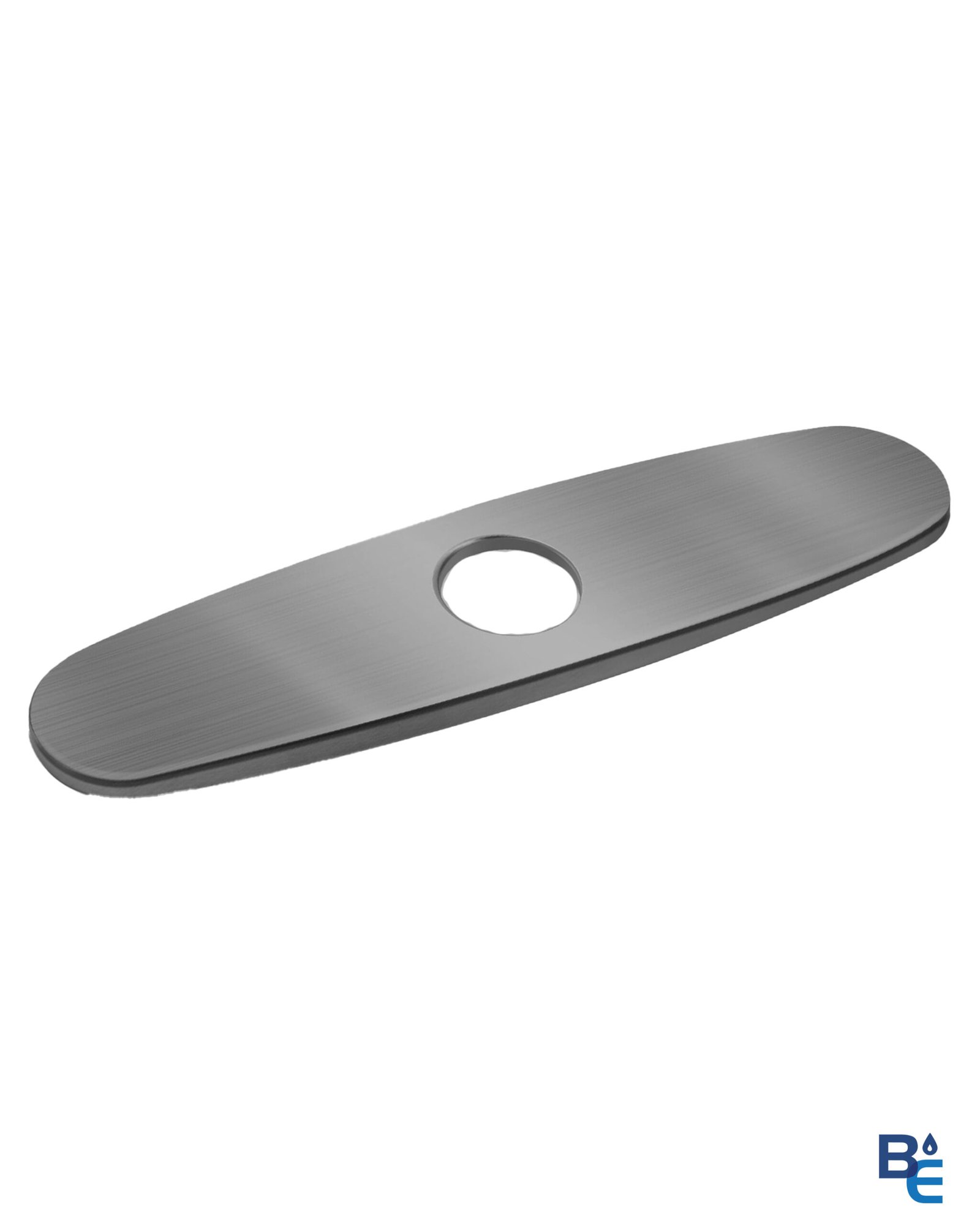 Plato de grifería cubre agujeros 25 cm de cocina mate