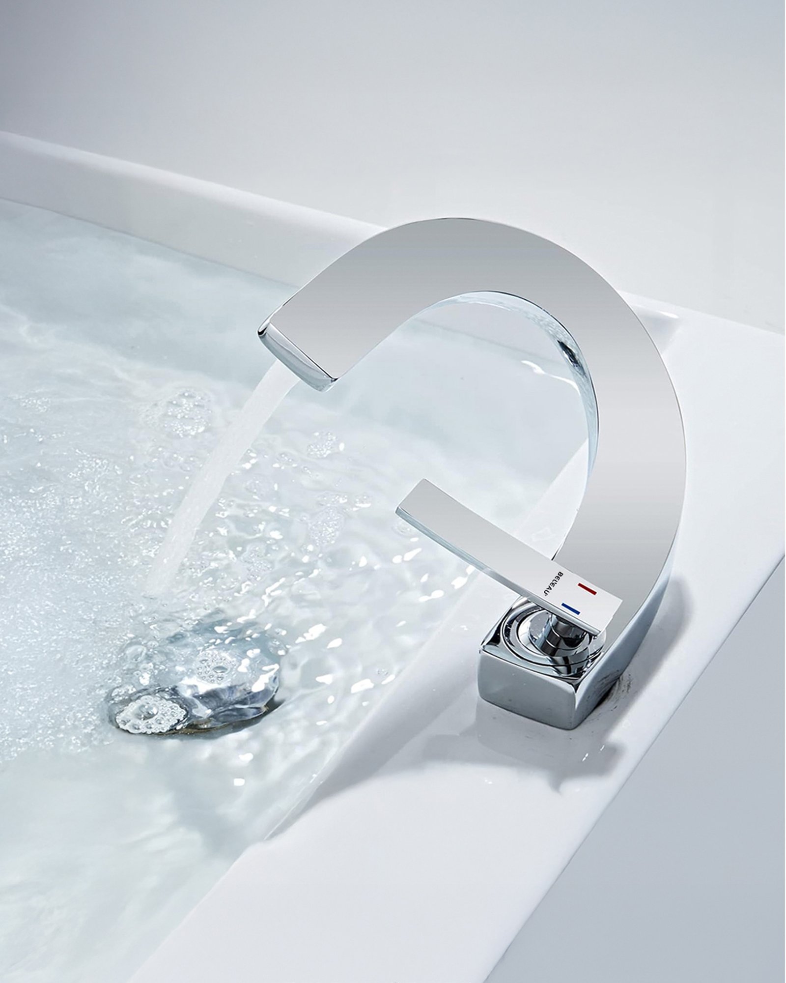 Mezcladora de baño Luna cromo - Imagen 2