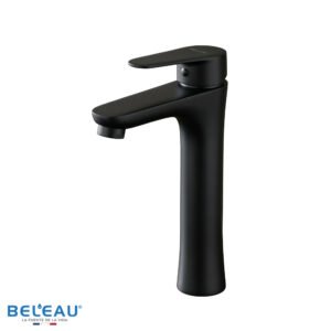 Mezcladora de baño doble altura Ruan negro
