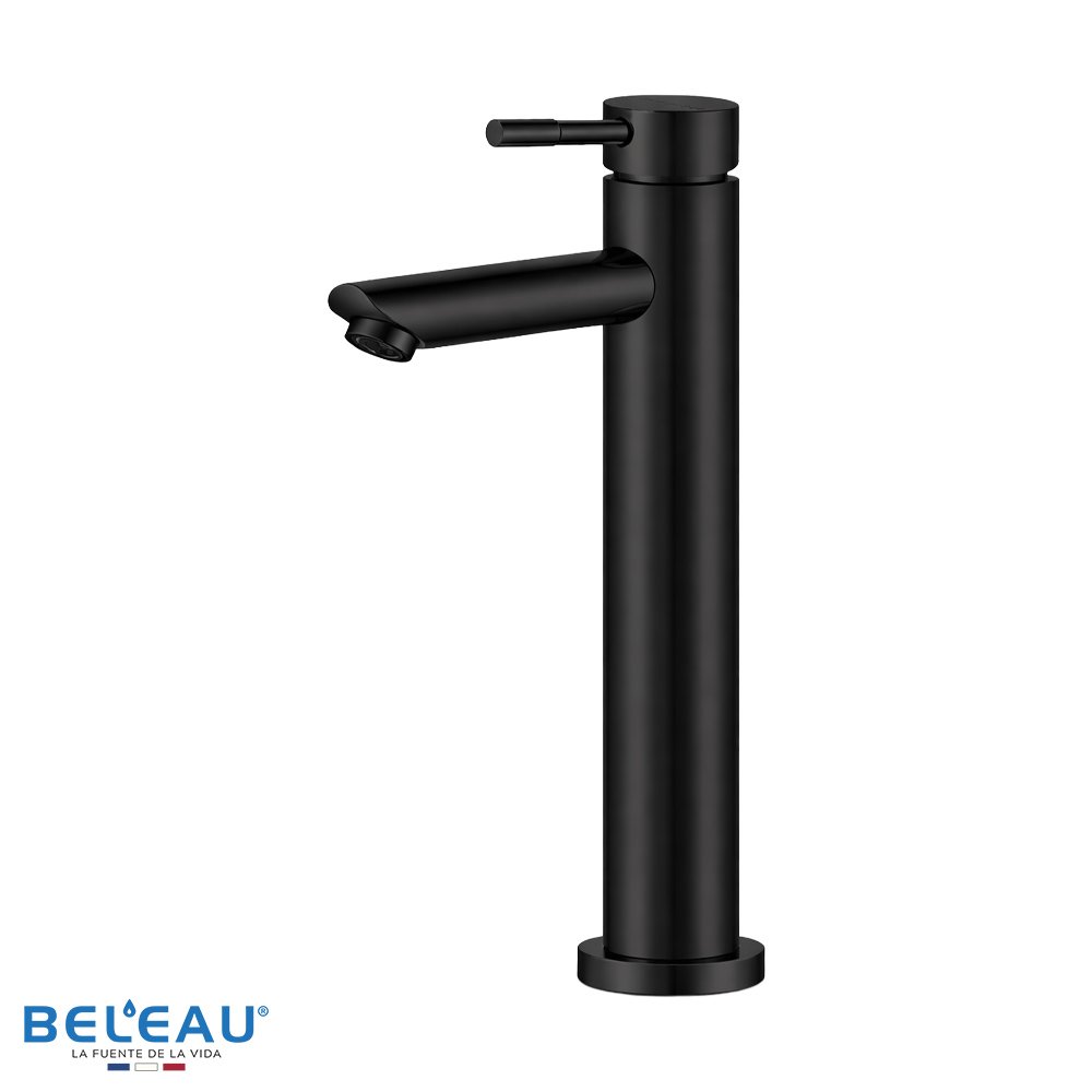 Llave de baño doble altura Saona negra