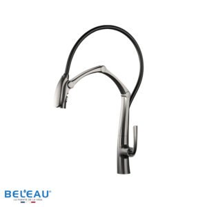 Mezcladora monomando Monster pull down gun metal