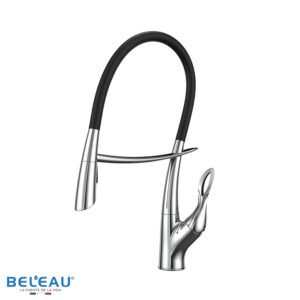 Mezcladora de cocina ganso pull down cromo