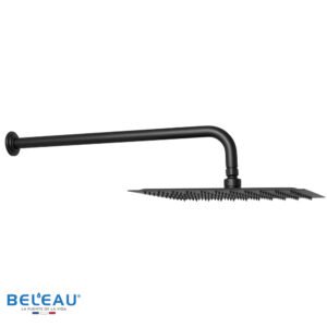 Cabeza de ducha super slim (cuadrado) Blavet negra
