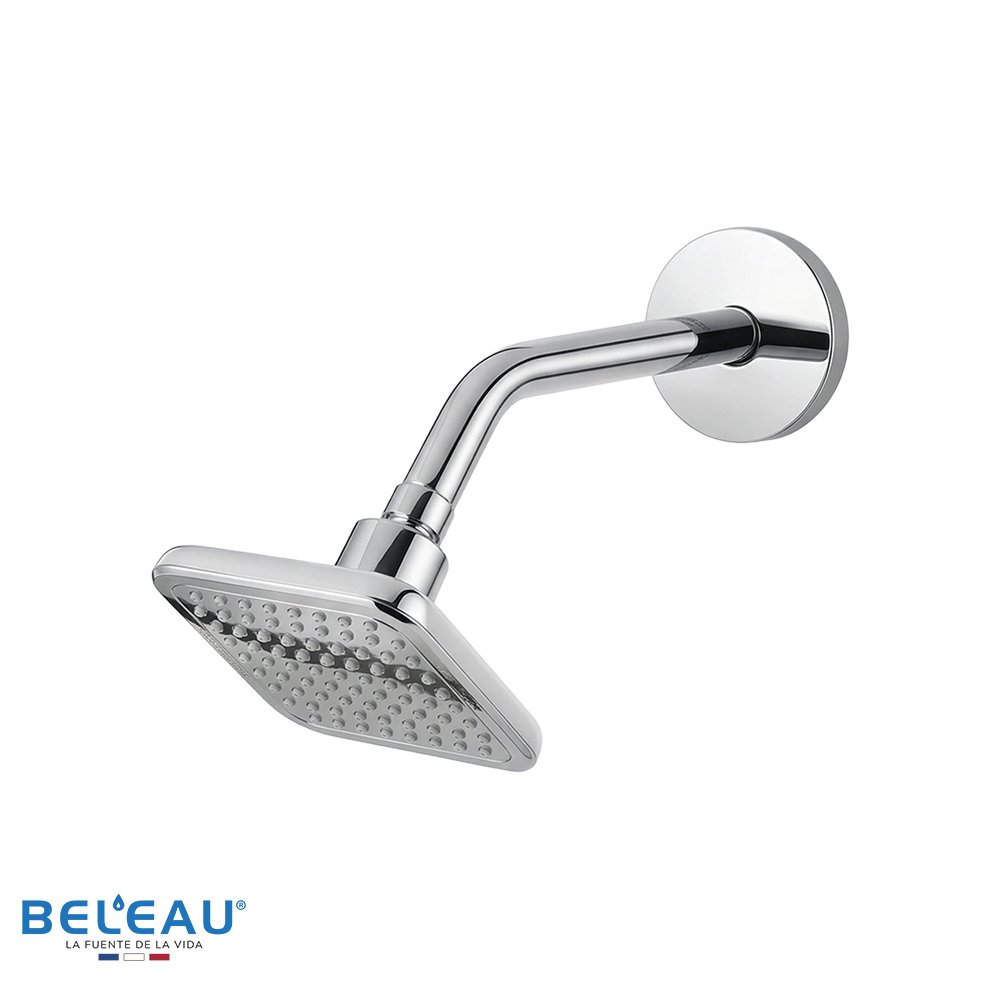 Cabeza y brazo de ducha pared (cuadrado) Canche