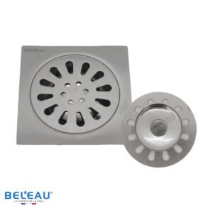 Rejilla de baño 10x10 cm mate